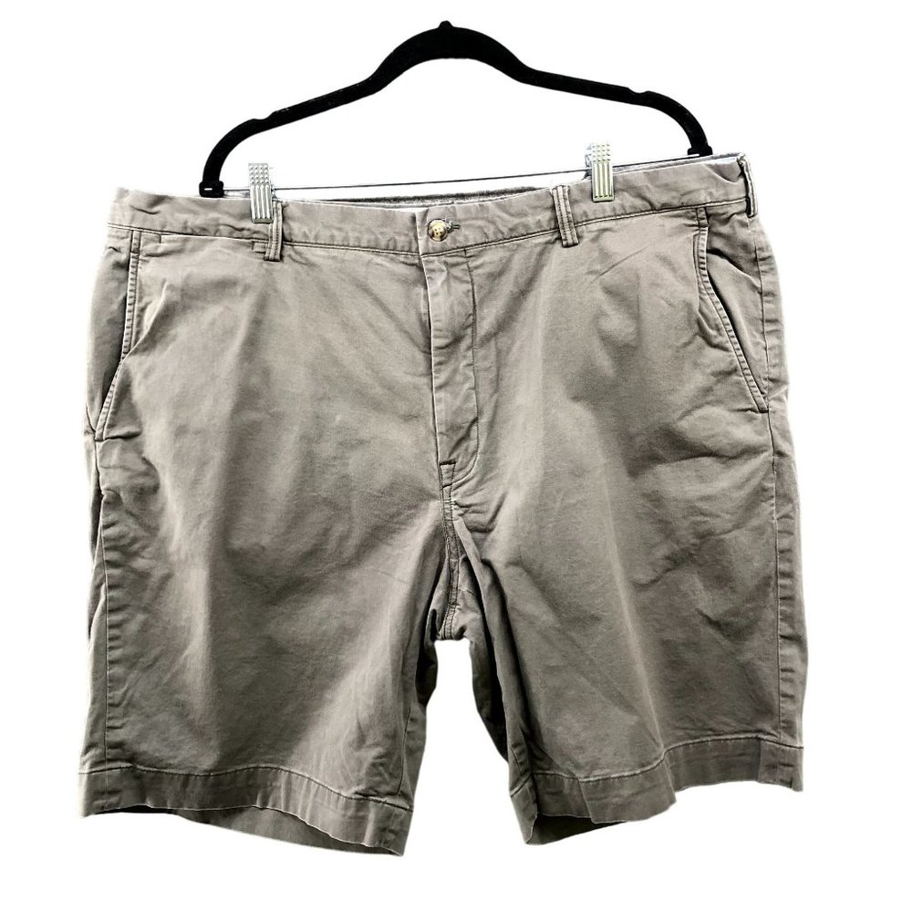 Polo Ralph Lauren Chino Shorts Mens Size 42T Tall Taupe Stretch Classic Fit